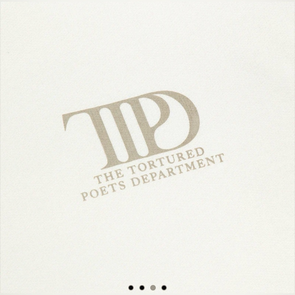 Taylor Swift The Tortured Poets Department Crewneck Sweatshirt - Picture 7 of 9